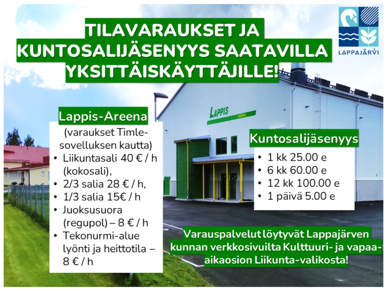 lappis-areenan-tilavaraukset-yksitt-isk-ytt-jille-lappaj-rvi